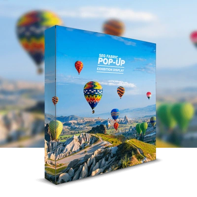 Seg Pop-Up 3X3 Front