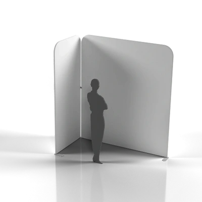 Fabric Exhibition Solution - 2m x 1m 2-Wall
