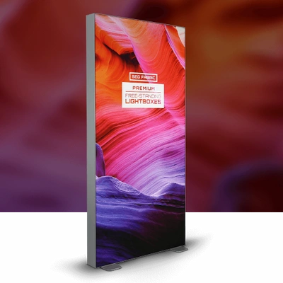 Premium SEG Free Standing Lightbox -  Lights Off