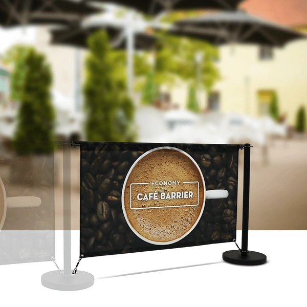 Cafe-Barrier Economy 1500 Single-Sided Extension