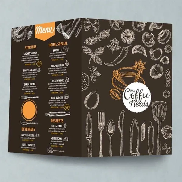 Creased Menu