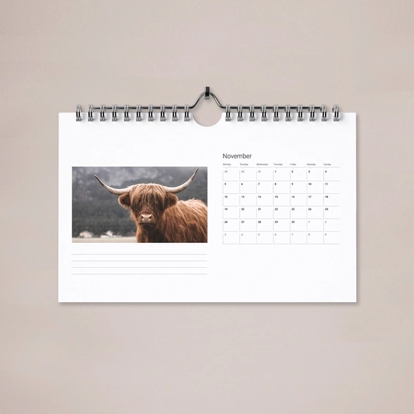  Thumb Cut Calendar  - 03