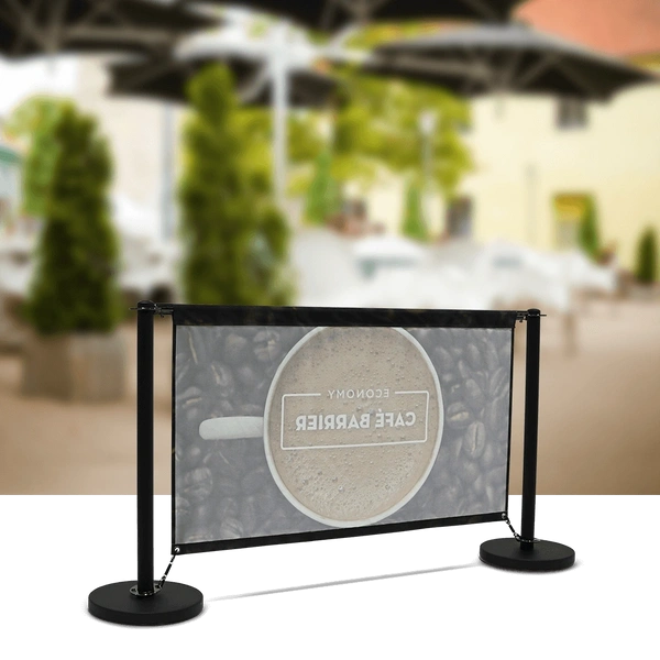 Cafe-Barrier Economy 1500 Single-Sided Rear