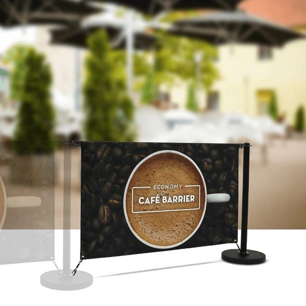Cafe-Barrier Economy 1500 Double-Sided Extension